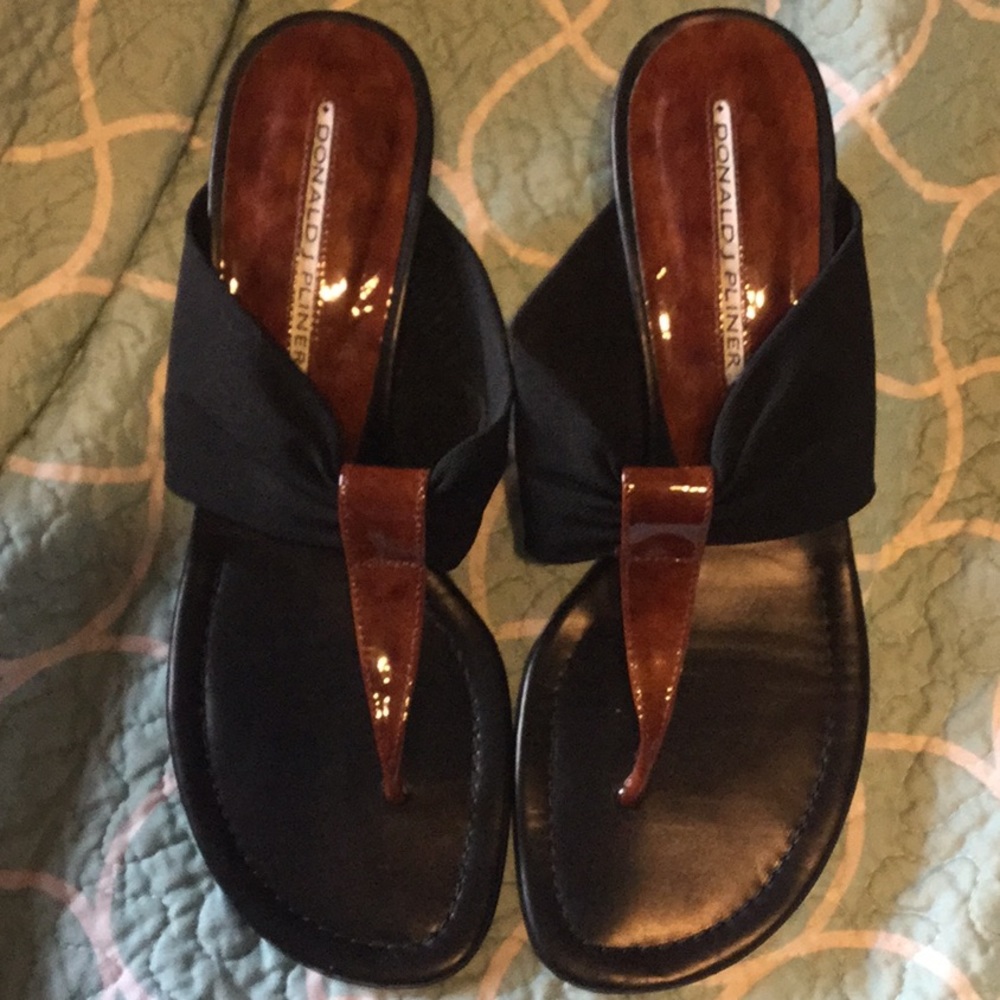 Donald J Pliner sandals heeled slip ons pumps
